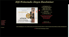 Desktop Screenshot of hifi-haselsteiner.de